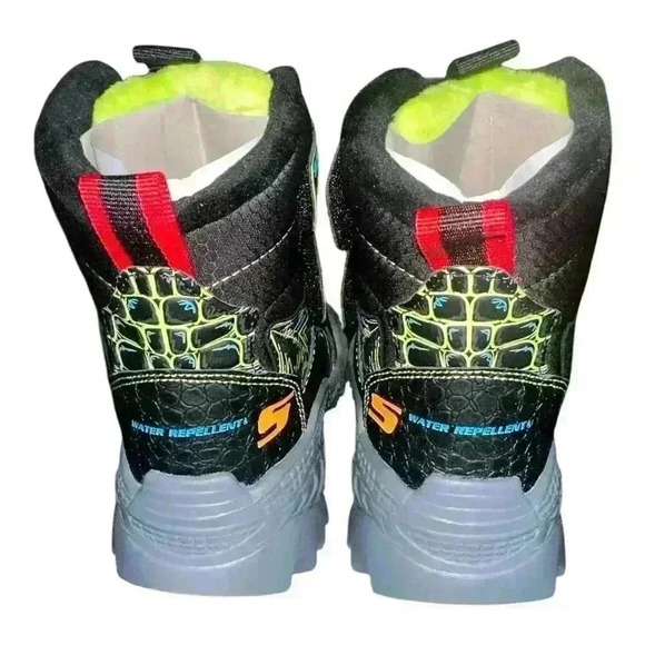 Skechers Boys Skech-O-Saurus Dino-Chill Boots, Size 11 - Picture 2 of 6